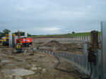 Heyford Fields Marina under construction - click to enlarge