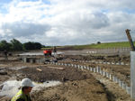 Heyford Fields Marina under construction - click to enlarge