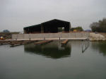 Heyford Fields Marina under construction - click to enlarge