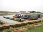 Heyford Fields Marina under construction - click to enlarge