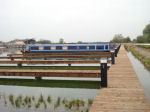 Heyford Fields Marina under construction - click to enlarge