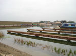 Heyford Fields Marina under construction - click to enlarge