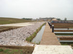 Heyford Fields Marina under construction - click to enlarge