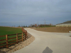 Heyford Fields Marina on the Grand Union Canal near Bugbrooke, Northampton - construction progress Feb 2008 - click to enlarge