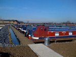 Heyford Fields Marina on the Grand Union Canal near Bugbrooke, Northampton - construction progress Feb 2008 - click to enlarge