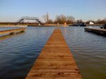 Heyford Fields Marina on the Grand Union Canal near Bugbrooke, Northampton - construction progress Feb 2008 - click to enlarge